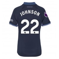 Dámy Fotbalový dres Tottenham Hotspur Brennan Johnson #22 2023-24 Venkovní Krátký Rukáv